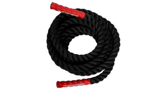 Battle rope - 9m x 0.038m with anchoring kit