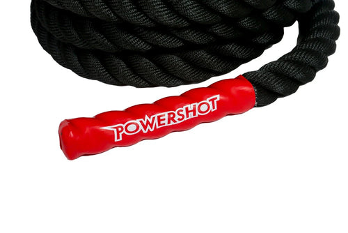 Battle rope - 9m x 0.038m with anchoring kit