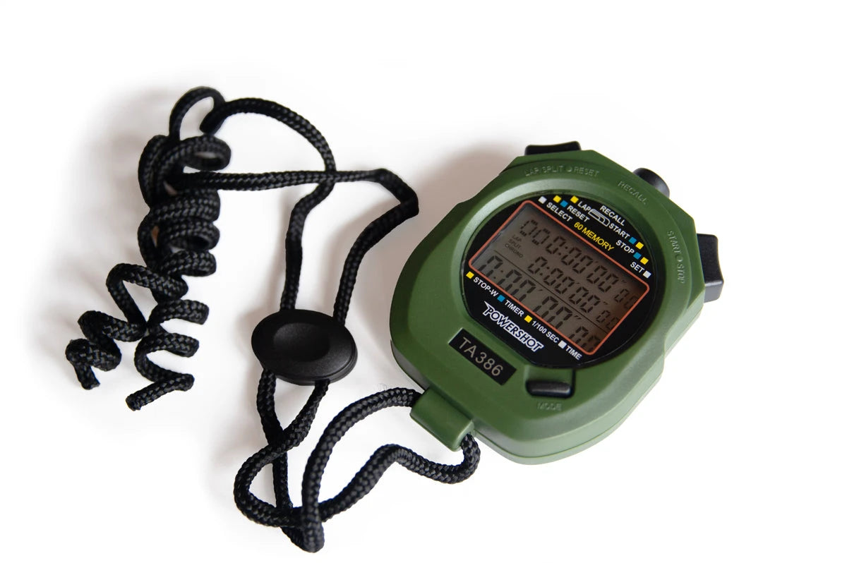 Stopwatch memorizes up to 60 laps - Set of 3
