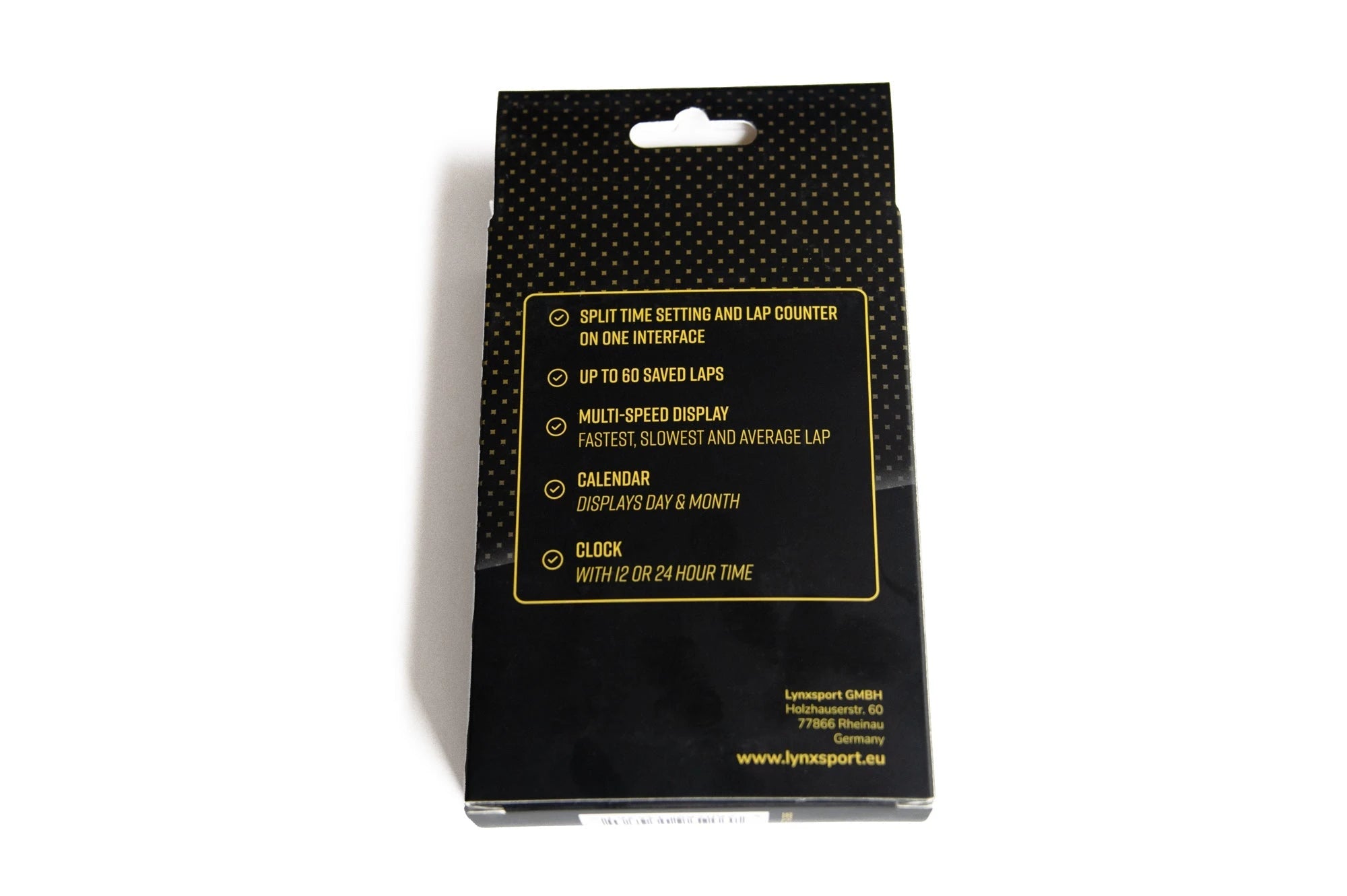 Stopwatch memorizes up to 60 laps - Set of 3