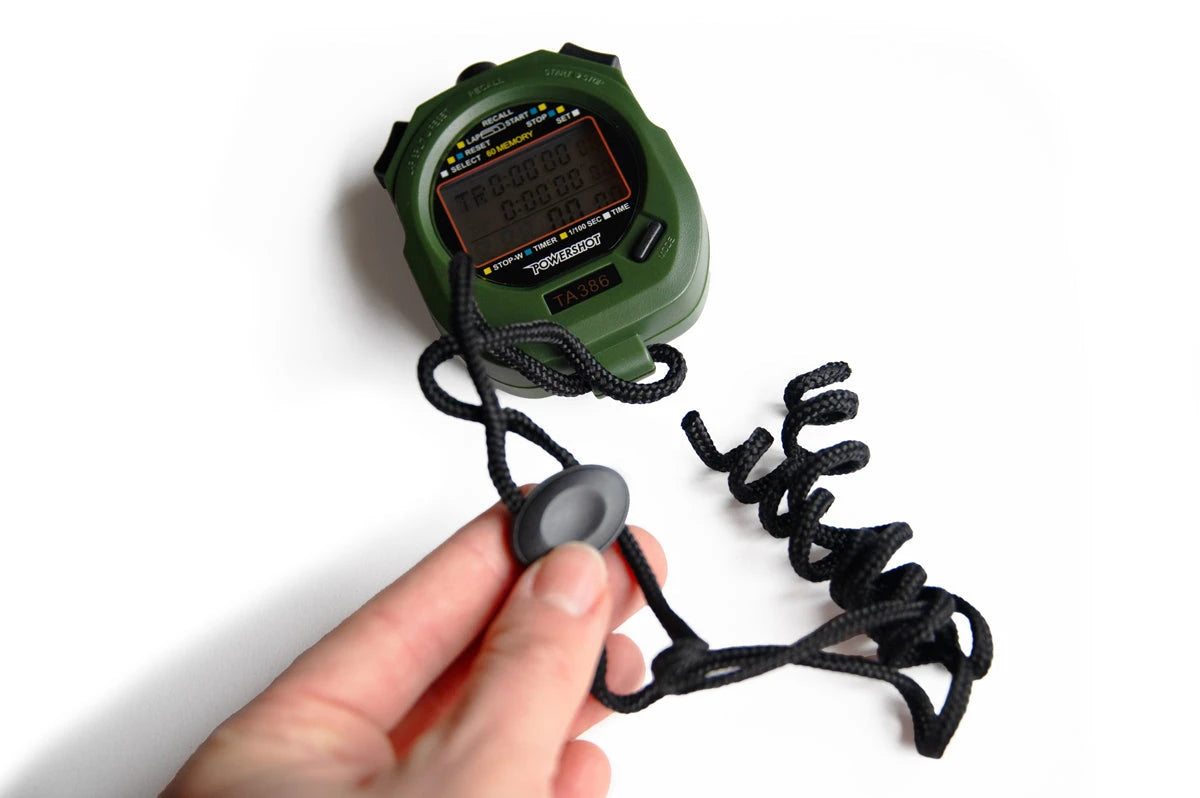 Stopwatch memorizes up to 60 laps - Set of 3