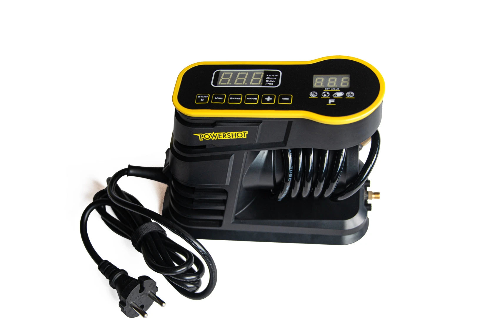 Intelligent compressor with auto stop function