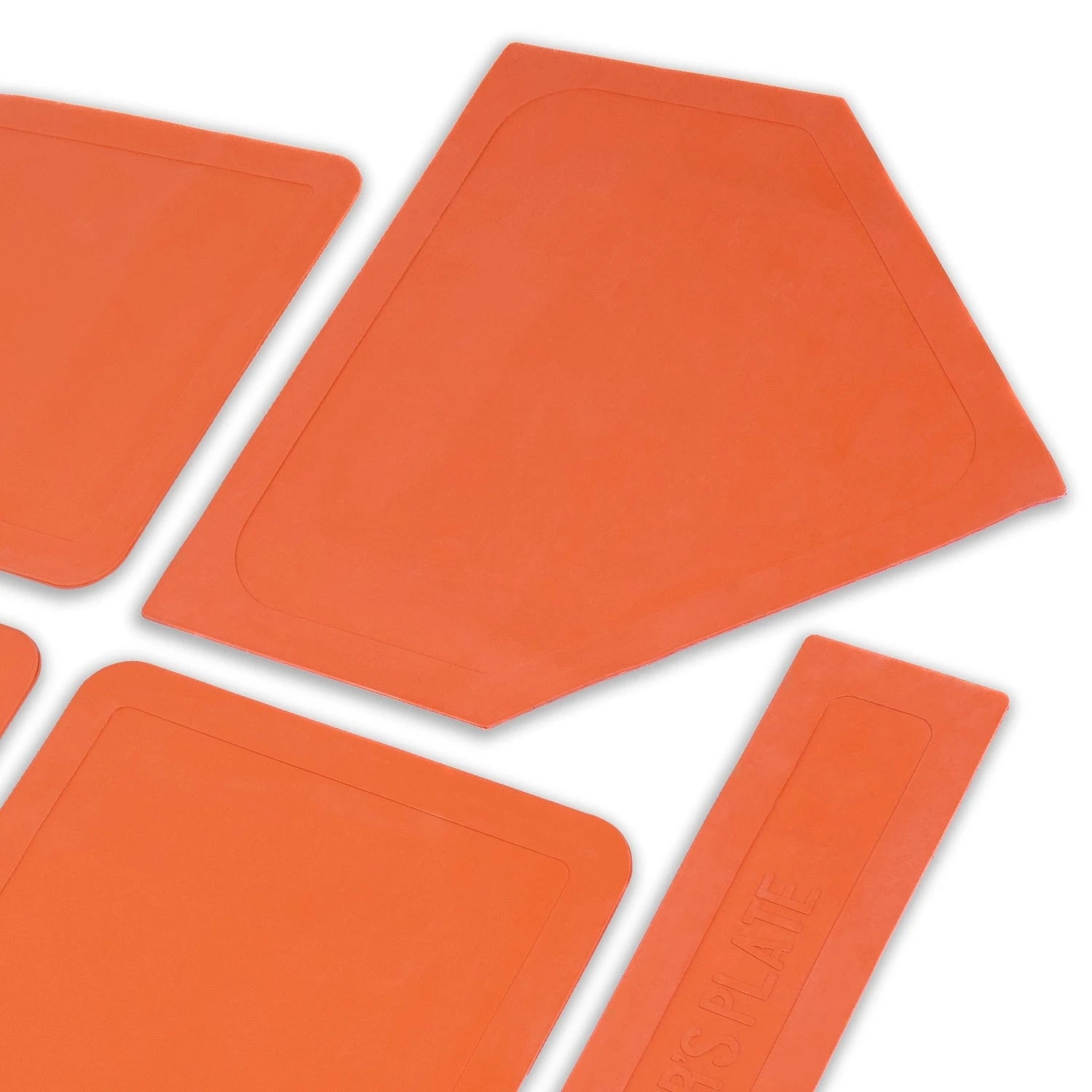 Complete set of rubber baseball bases Powershot