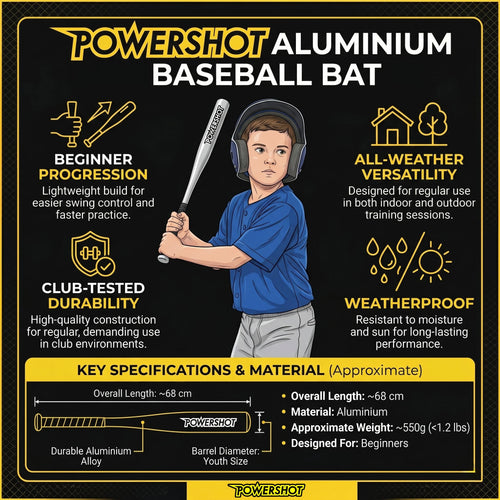 Aluminium baseball bat - 68cm