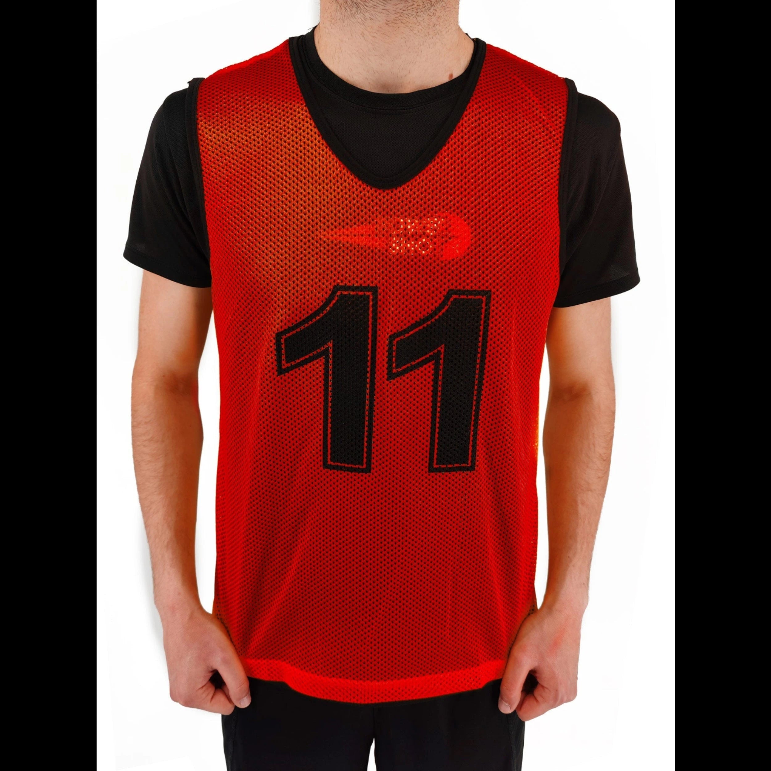 Kit of 11 numbered chasubles 1 to 11 - children Powershot