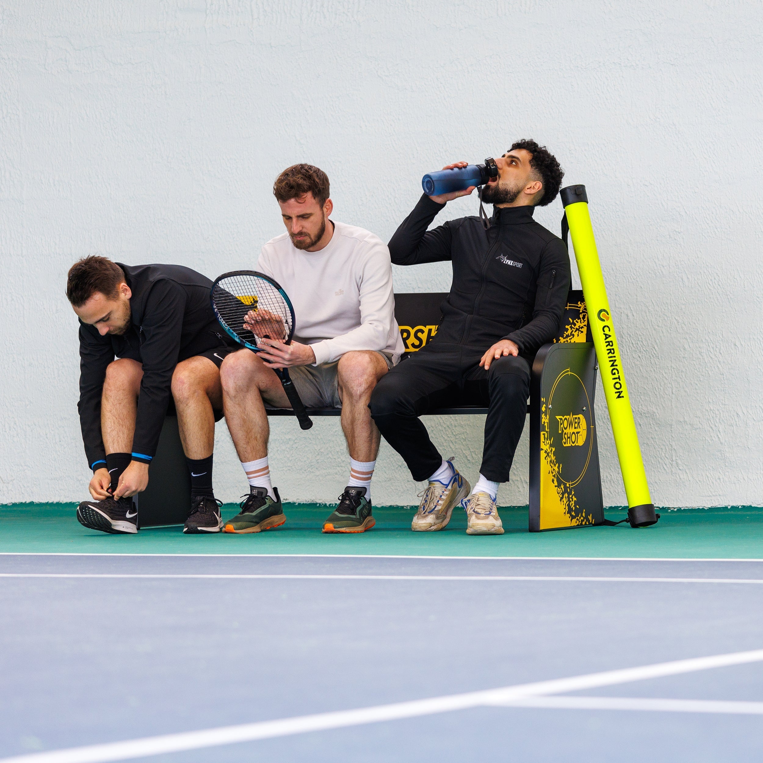 Advertising Tennis Court Bench – Steel Carrington
