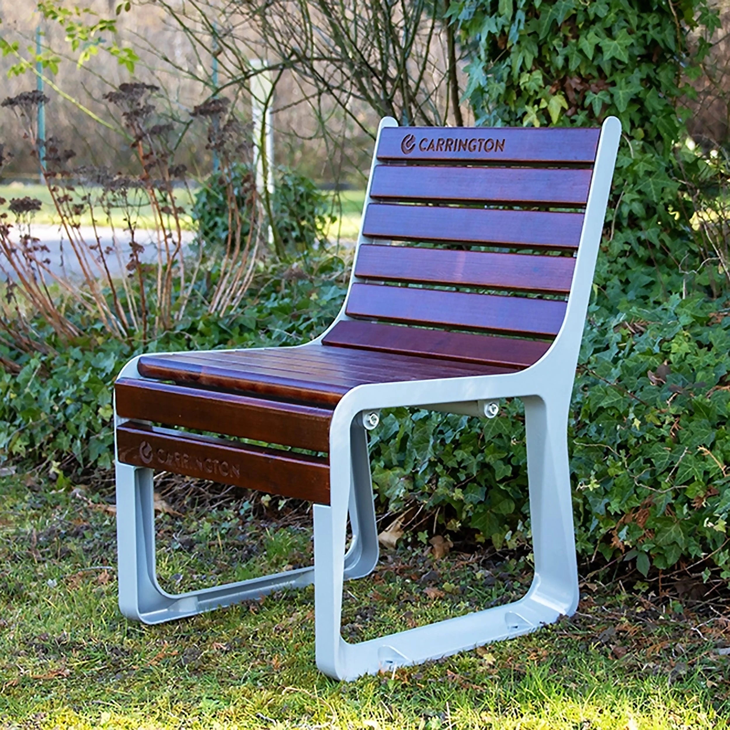 Premium tennis chair with backrest Carrington