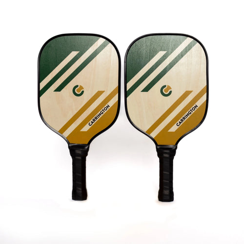 Pickleball - 2 Basic Wooden Paddle-Rackets