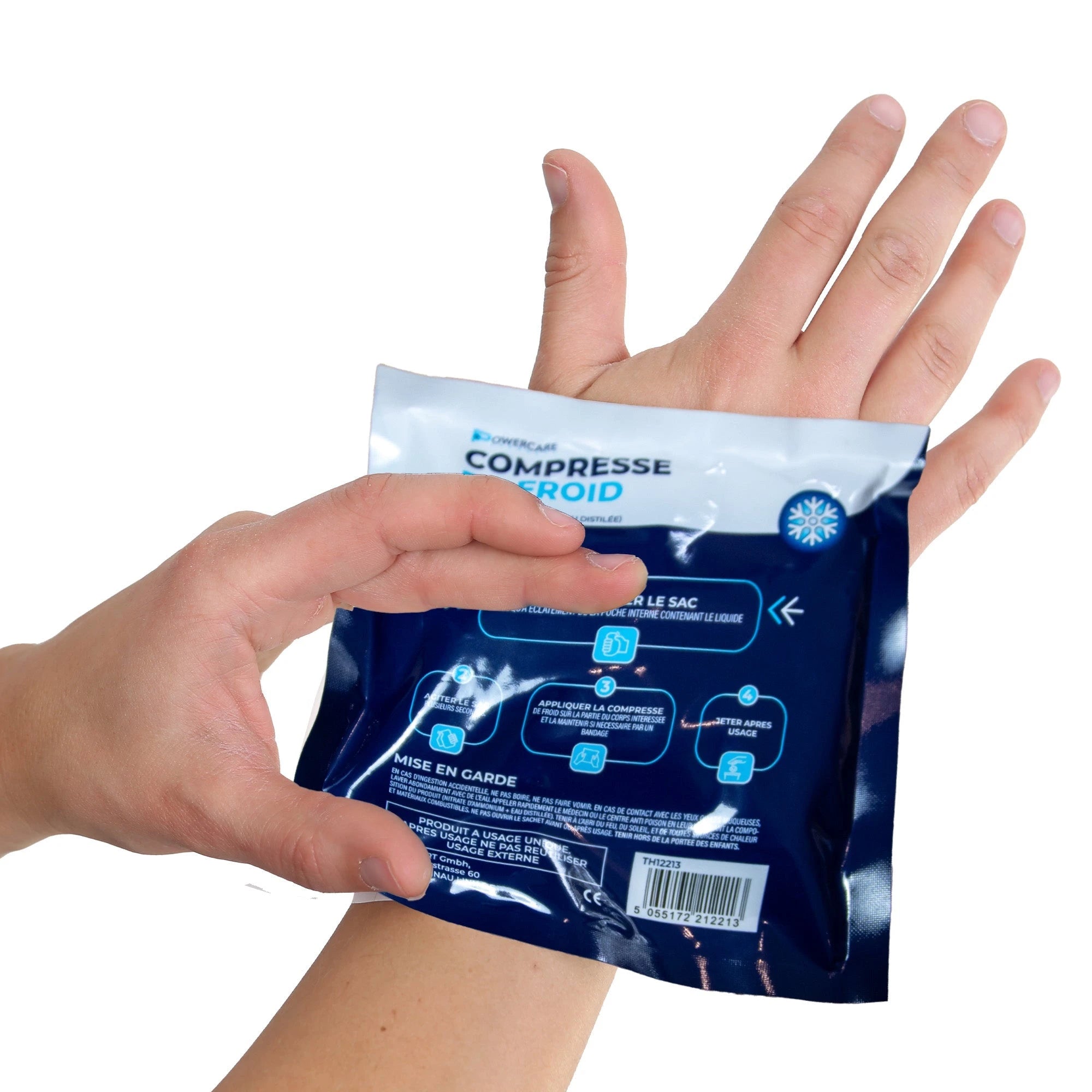Instant ice pack mini - 15cm x 15cm