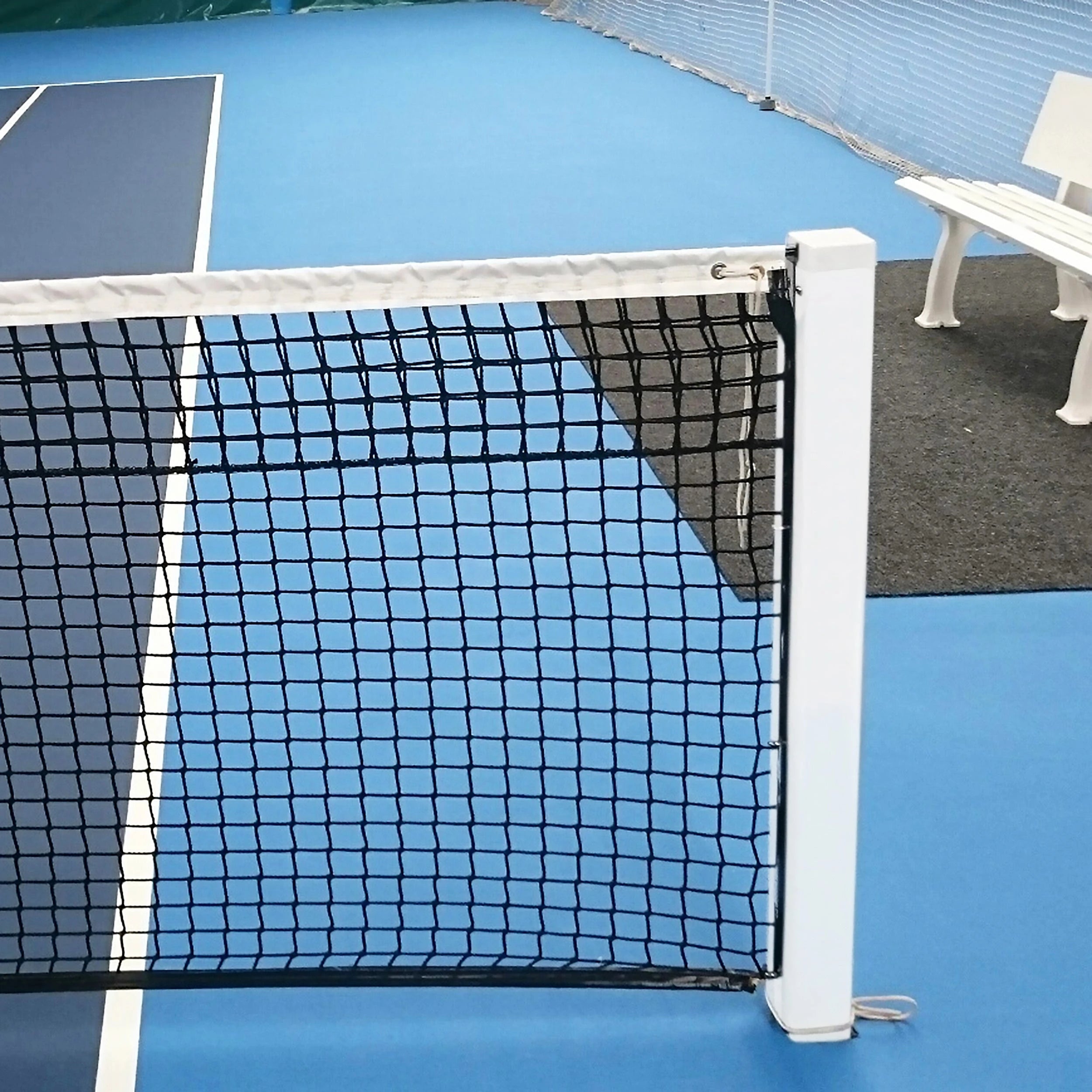 Socketed square tennis posts - 80mm x 80mm Carrington