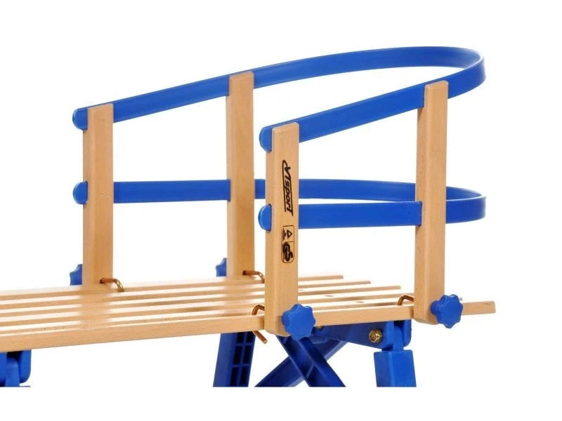 Foldable Wooden Sledge - 100cm Netsportique
