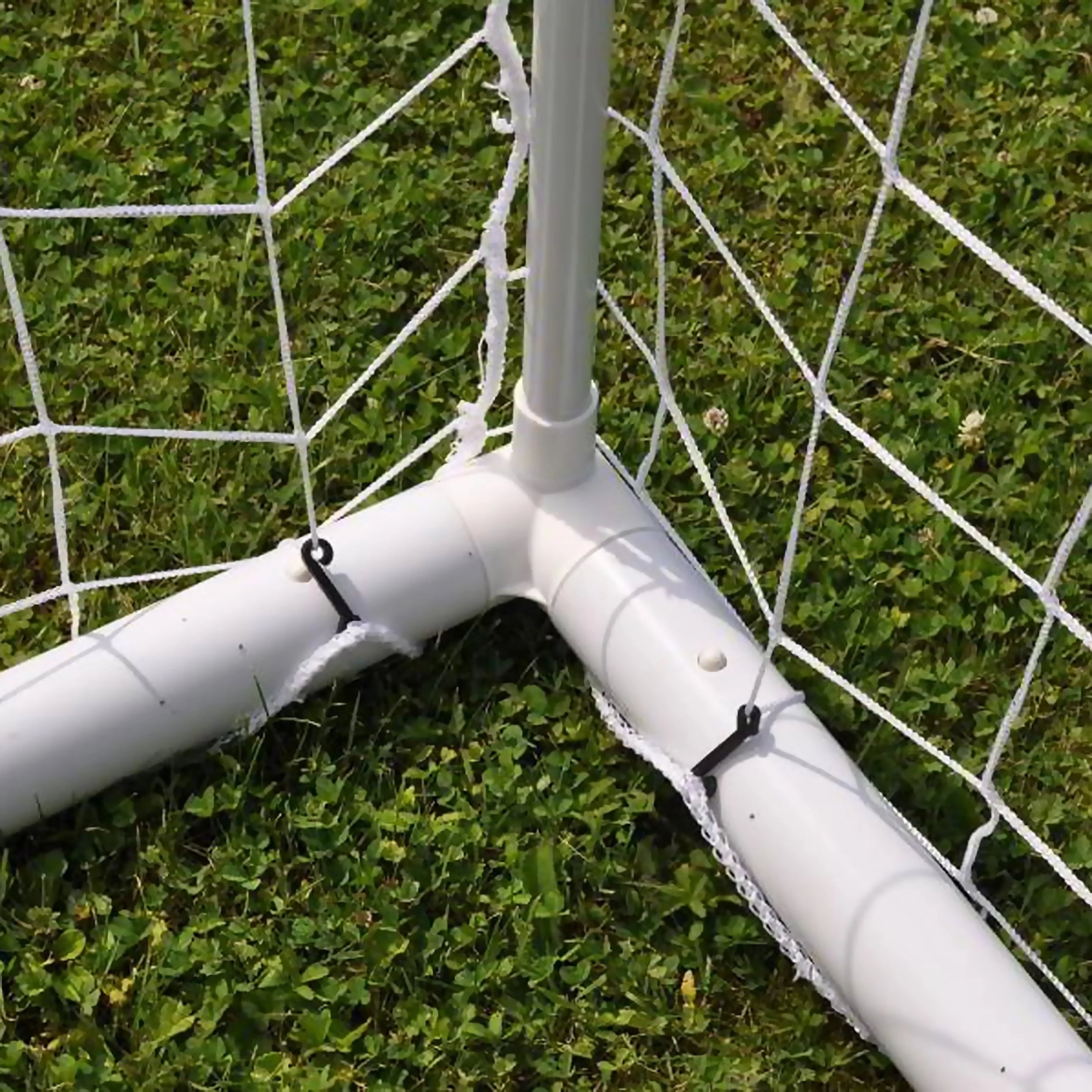 Football net white - 2mm - 3m x 2m x 0.5m x 1.2m Powershot
