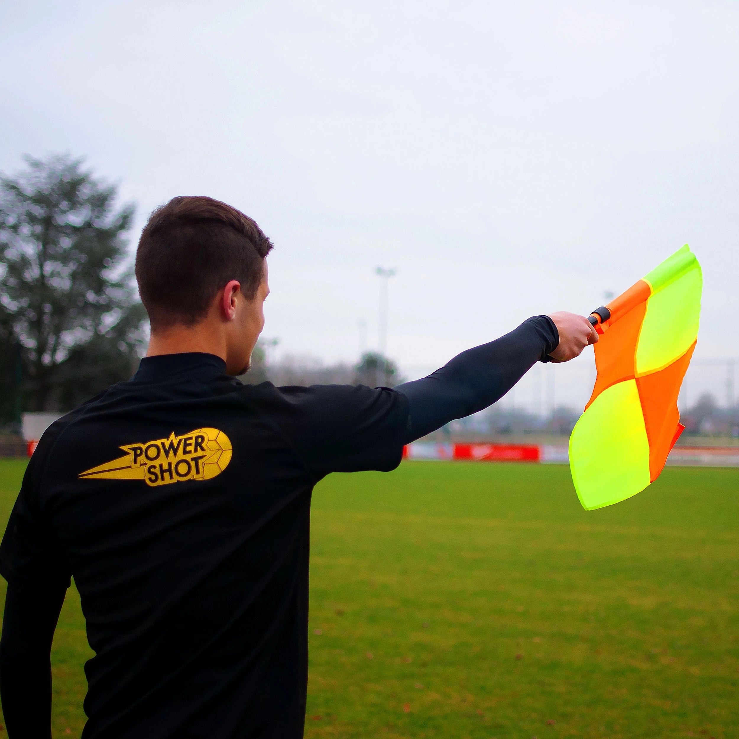 Set of 2 touch flags with carrying bag Powershot
