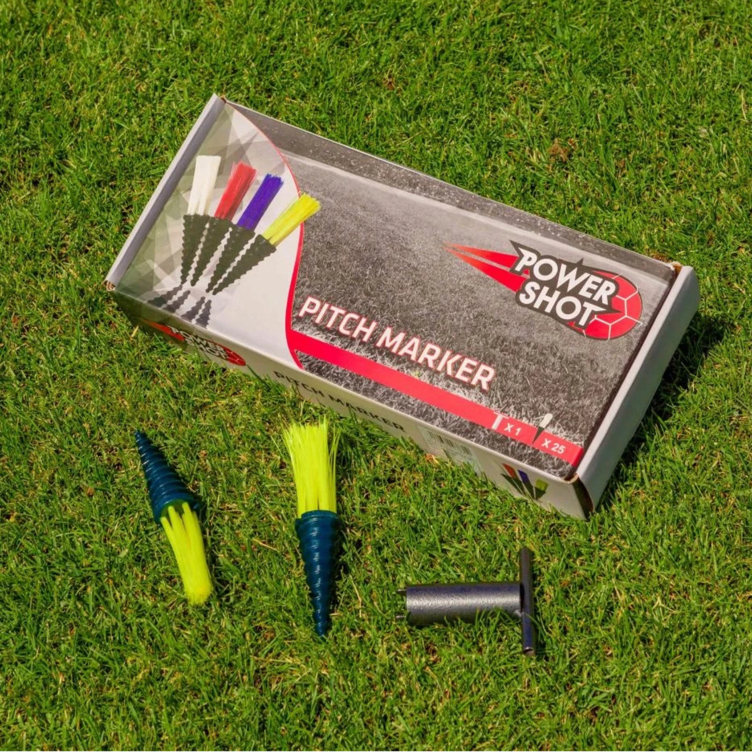 Set of 25 Pitchmarker implants Powershot