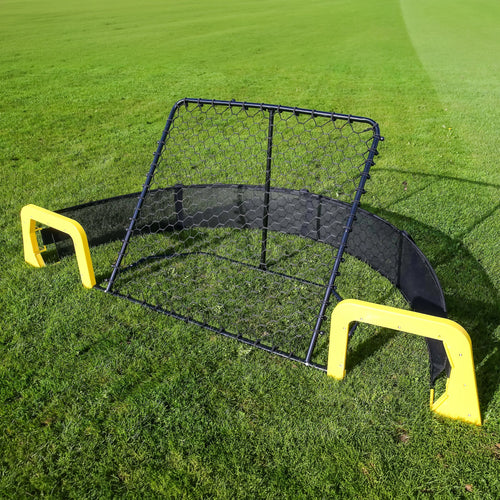 Footballmaster with bounce net - Junior - 80cm x 80cm Powershot