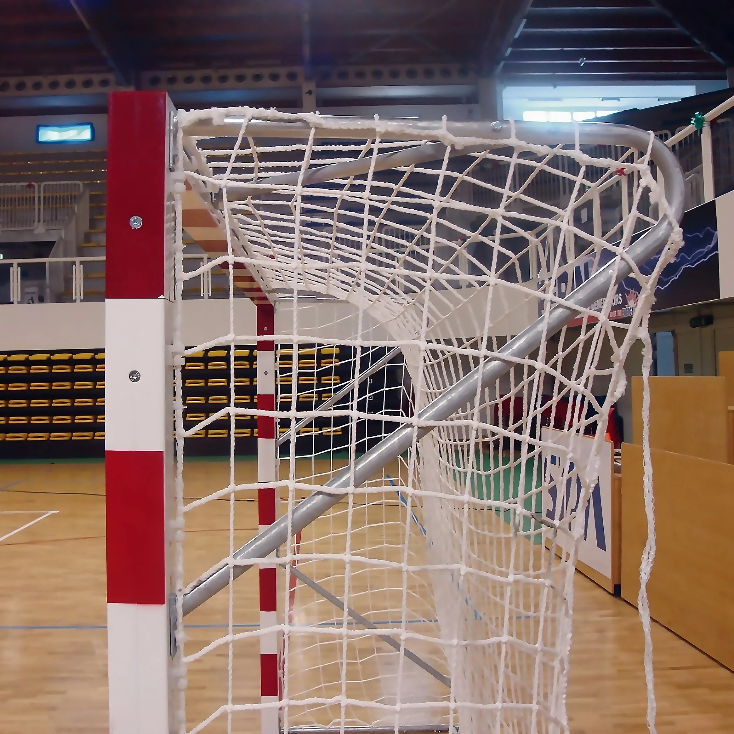 Handball and beach handball net - 4mm - 3m x 2m x 0.8m x 1m
