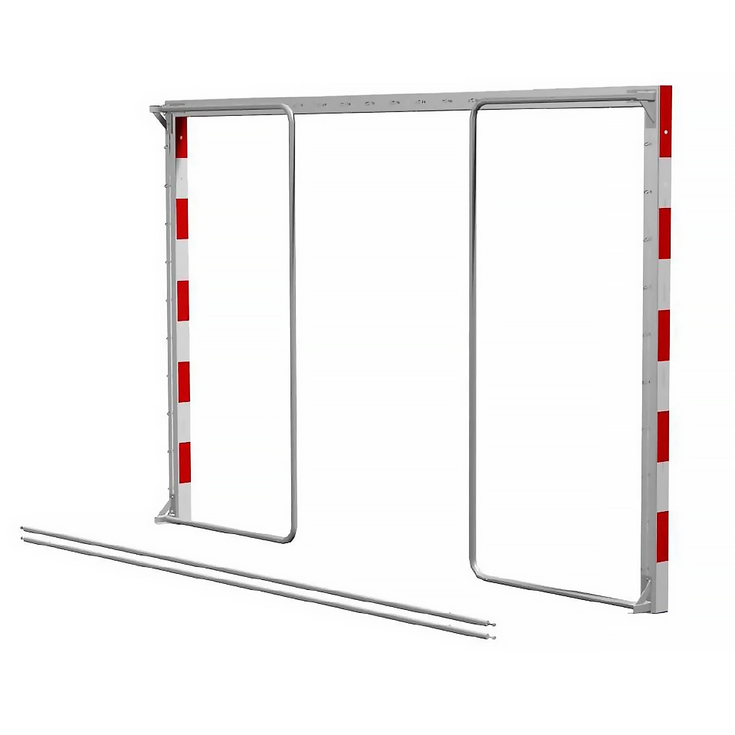 Foldable and mobile steel competition handball goal - 3m x 2m