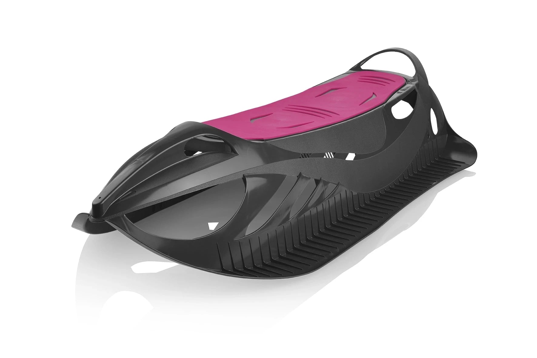 Snow Glider Futuristic Steerable Sled with Steering Wheel Powershot