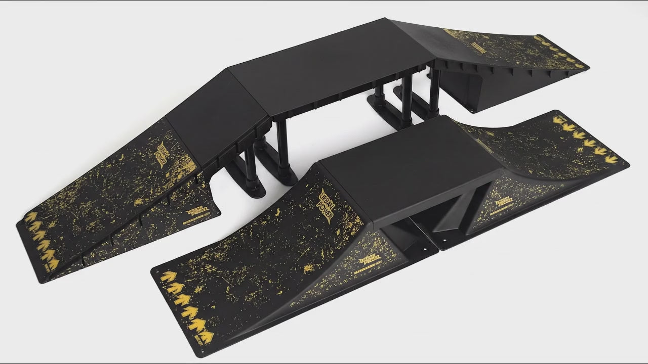Modular Mini Skateboard Ramp Set - 6 configurations