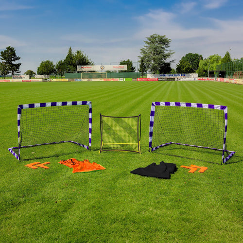Mini handball terrain kit with sports bag