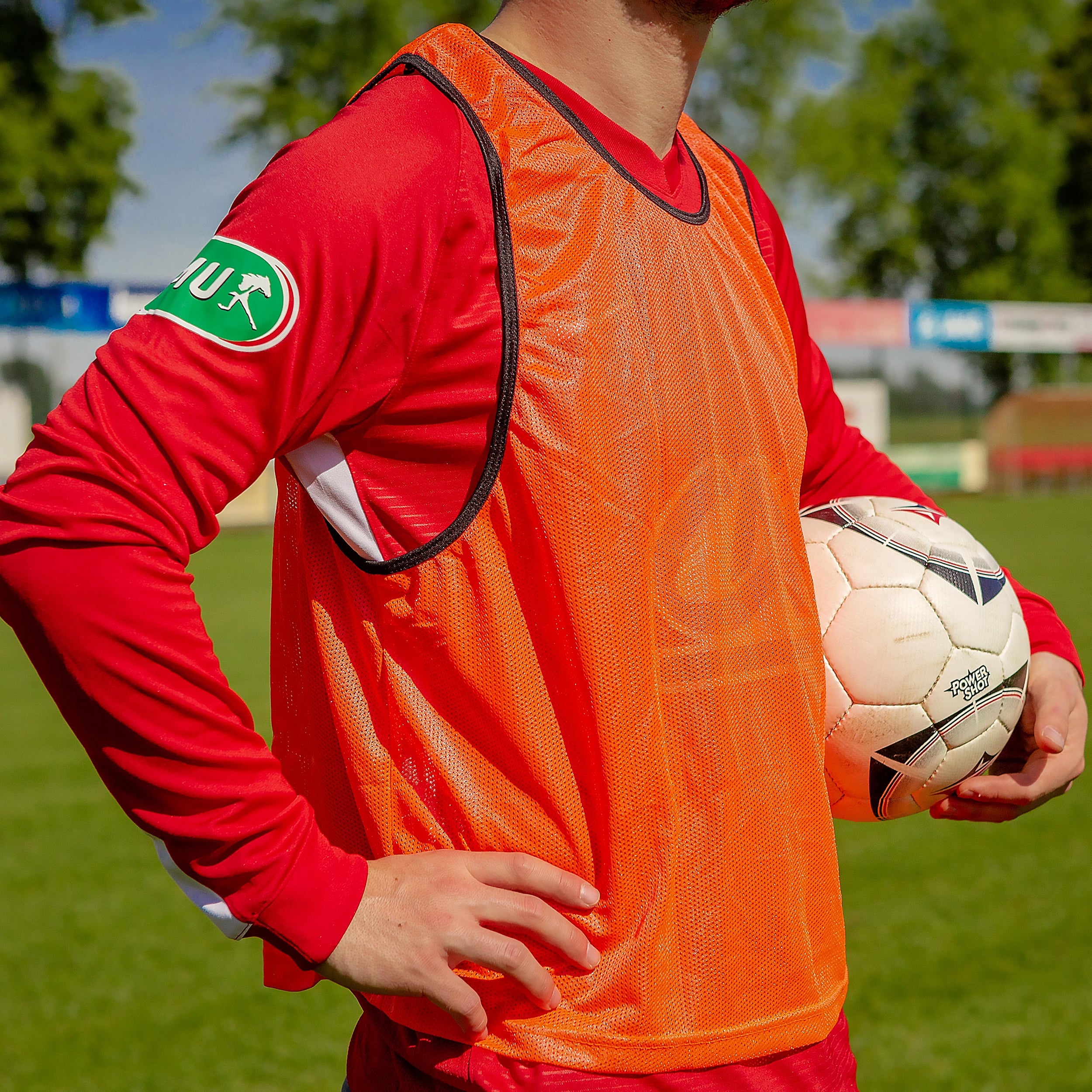 Mini handball terrain kit with sports bag