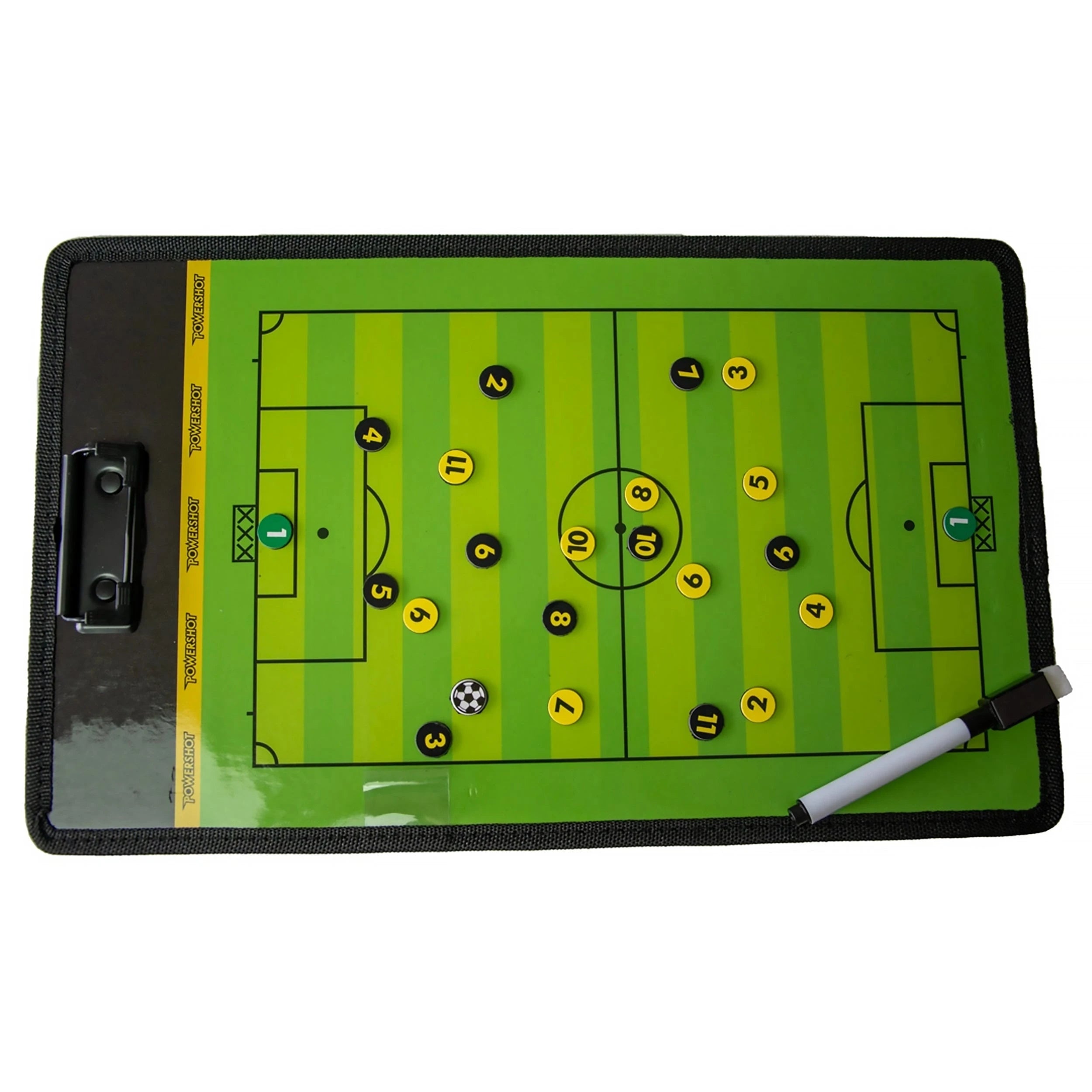 Football coach kit with briefcase, whistle, stopwatch and magnetic board Powershot
