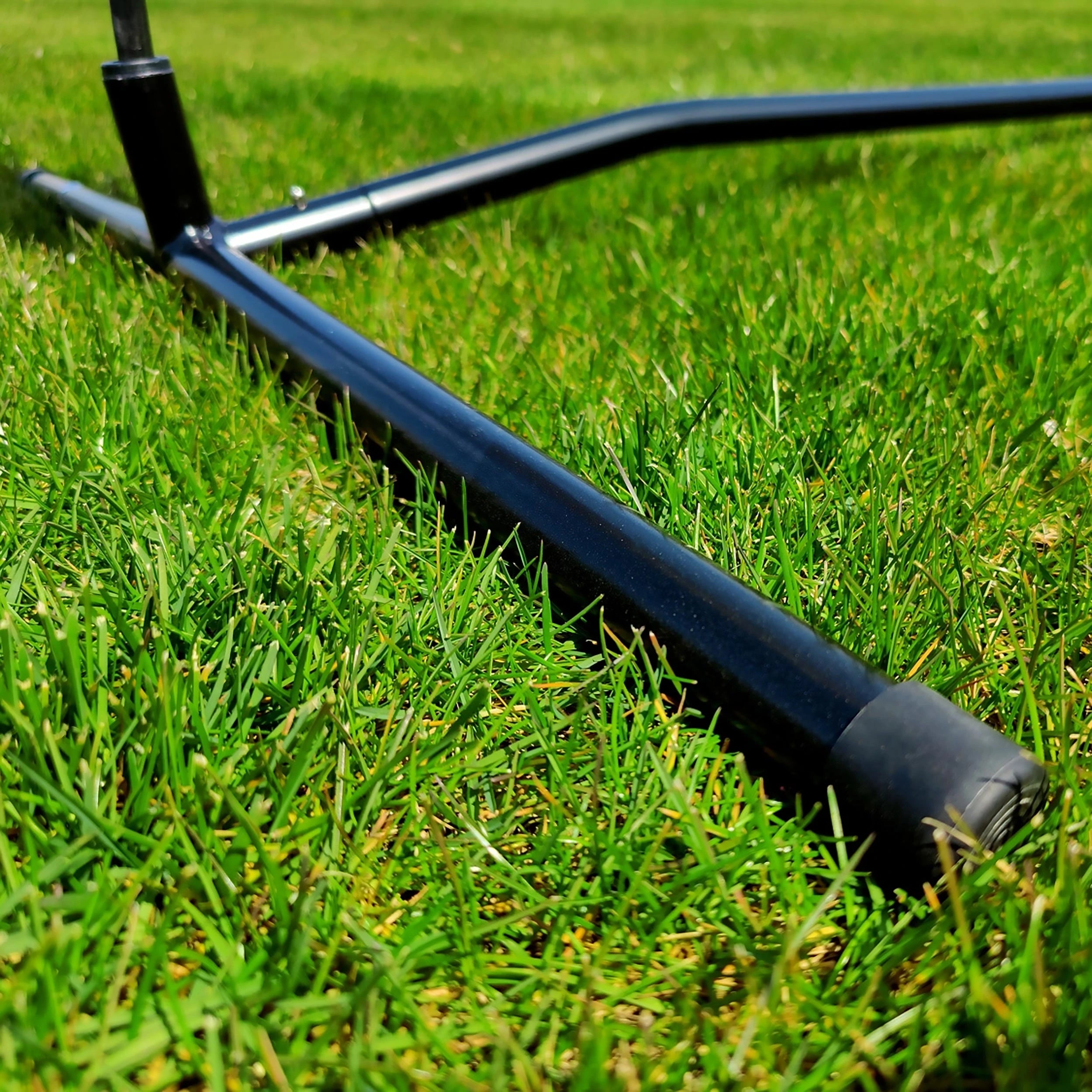 Tennis posts and net with carrying bag - 6m Carrington