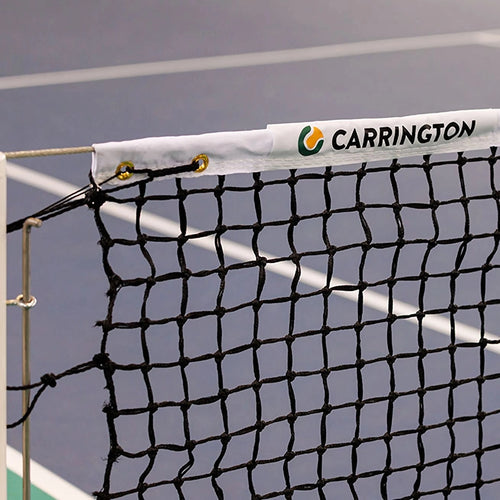 Expert 3mm tennis net double meshed - 12.7m x 1.05m Carrington